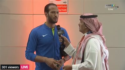 عماد السيد: أشكر الشعب السعودي على الاستقبال الرائع