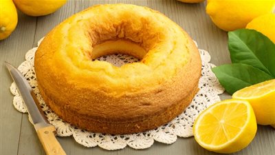 طريقة عمل كيك الليمون الخفيف