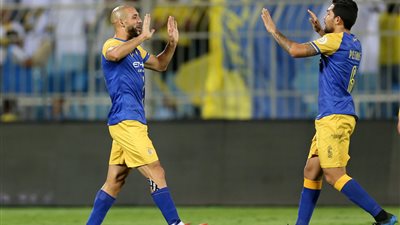 أهداف مباراة - النصر 5 × 1 الحزم | تعليق بلال علام