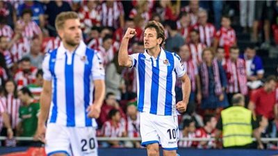 الدوري الإسباني.. أتلتيك بيلباو يسقط أمام ريال سوسييداد بالثلاثة