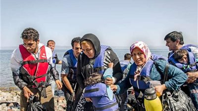 ارتفاع أعداد اللاجئين القادمين إلى اليونان