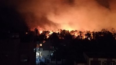 عاجل.. مستشفى ميداني بمدرسة الراشدة الإبتدائية بعد احتراق الوحدة الصحية بالقرية 