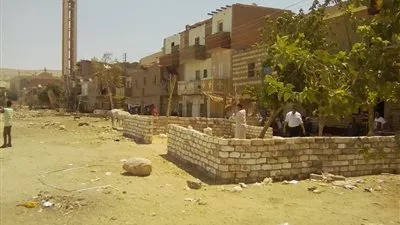 قري بني مزار بالمنيا تواصل حملات إزالة التعديات 