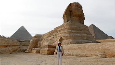كواليس الساعة التي قضتها ميلانيا ترامب بالمنطقة الأثرية بالهرم (صور)