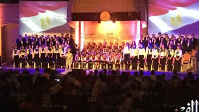 انطلاق احتفالية انتصارات أكتوبر المجيدة بأشهر الأغاني الوطنية بالأوبرا (صور)