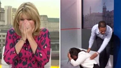 مراسلة تتعرض لموقف محرج على الهواء (فيديو)