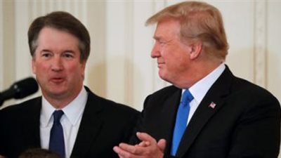 ترامب قبل التصويت: كافانو سيكون 