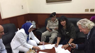  المنطقة الروتارية توقع بروتوكول مع هيئة التأمين الصحي