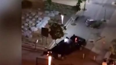 جريمة سرقة غريبة ترصدها الكاميرات في إسرائيل 