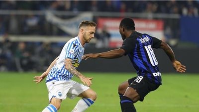 إنتر يفوز على سبال بهدفين بالدوري الإيطالي	