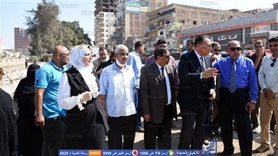 محافظ الشرقية يتفقد أعمال تنفيذ مشروع إنشاء مكتبة مصر العامة بفاقوس  