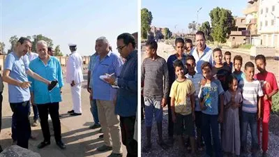 محافظ الأقصر يضع 