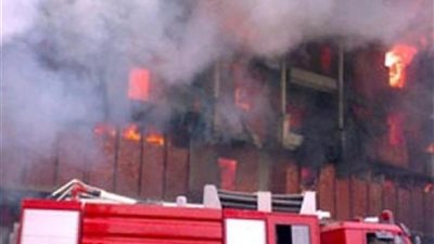 إصابة 6 في حريق بشركة الكهرباء بالعباسية