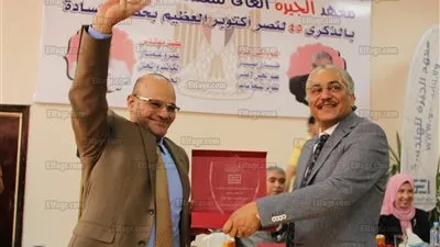 معهد الجيزة العالي للهندسة يكرم اللواء باقي زكي في ذكرى انتصارات أكتوبر (صور)