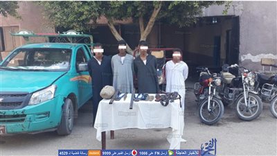 ضبط عناصر تشكيل عصابي بالأقصر تخصص في سرقة السيارات والدراجات النارية