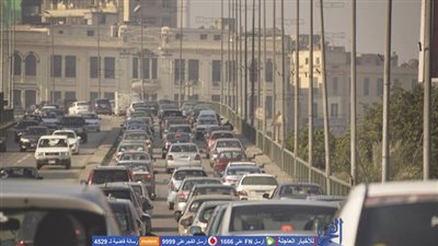 محاور وشوارع الجيزة والقاهرة الأكثر ازدحاما