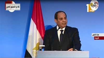 السيسي: يجب حل مشاكل المنطقة سياسيا ووفق مقررات الشرعية الدولية 