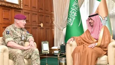 سبق – السعودية | وزير الحرس يستقبل كبير مستشاري الدفاع للشرق الأوسط