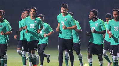 المنتخب السعودي يواصل تدريباته استعدادًا لمواجهة البرازيل
