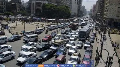 كثافات مرورية متوسطة بالقاهرة والجيرة أخر أيام الأسبوع