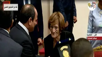لفتة إنسانية من الرئيس السيسي تجاه زوجة اللواء باقي زكي 