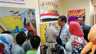 قصور ثقافة الإسكندرية تشارك في معرض نصر أكتوبر (صور)