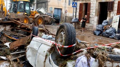 ارتفاع عدد ضحايا فيضانات مايوركا الإسبانية إلى 12 قتيلا