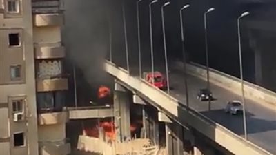 رئيس حي الهرم عن حريق المخزن: 