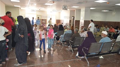 قافلة جامعة المنصورة لوسط سيناء توقع الكشف الطبي على ٤٠١ حالة 