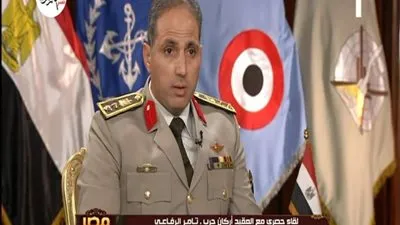 المتحدث العسكري: الأسلحة المضبوطه مع الإرهابيين دليل على وجود دعم خارجي (فيديو)