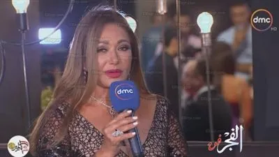 تأثر ليلى علوي بوفاة غنوة شقيقة أنغام بعد تكريمها بمهرجان 