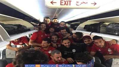 بعثة المنتخب تغادر إلى سوازيلاند (صور)