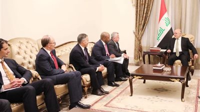 العبادي يستقبل نائب وزير الخارجية الأمريكي والوفد المرافق له 