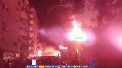 عاجل.. السيطرة على حريق مخزن 