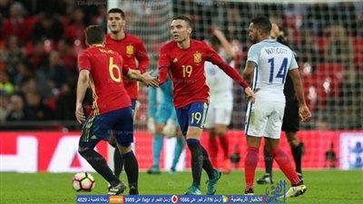 قمة نارية بين إسبانيا وإنجلترا في دوري الأمم الأوروبية