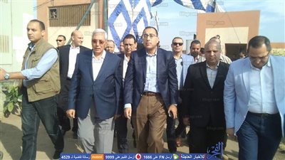 رئيس الوزراء يصل الدقهلية في جولة تفقدية (فيديو وصور)