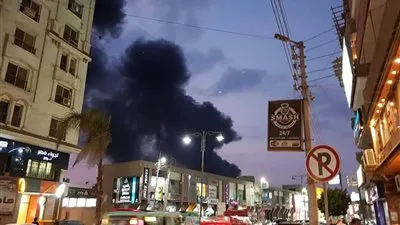 بالأسماء.. تعرف على مصابي حريق مصنع الكاوتشوك بشبين الكوم