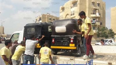 تواصل الداخلية الحملات الإنضباطية بكافة محاور وميادين القاهرة (صور)