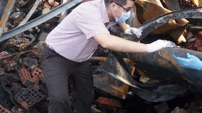 مفاجأة في أسباب حريق مخزن الإطارات بشبين الكوم 