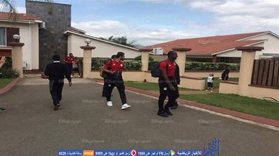 منتخب مصر يتحرك لملعب موفاسي لمباراة سوازيلاند