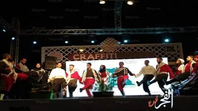 الفالوجا الفلسطينية تشارك الشيخ زين محمود في حفل 