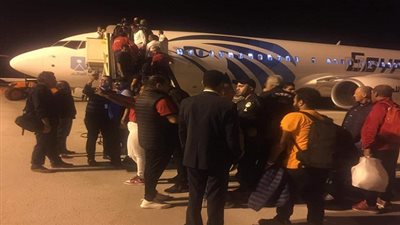 بعثة المنتخب تغادر سوازيلاند في طريقها للقاهرة