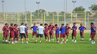 سيراميكا كليوباترا يختتم تدريباته استعدادا لمواجهة كوكا كولا