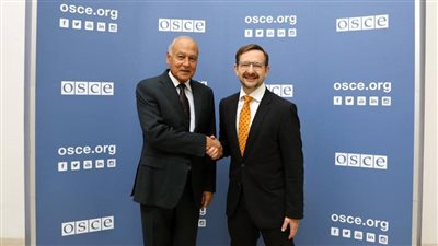 أبوالغيط يبحث مع سكرتير عام منظمة الأمن في أوروبا تعزيز التعاون المشترك 