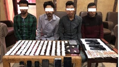 ضبط 3 أشخاص في أسيوط بحوزتهم 400 جرام هيروين و2 طبنجة صوت