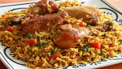 طريقة تحضير مكبوس الدجاج 