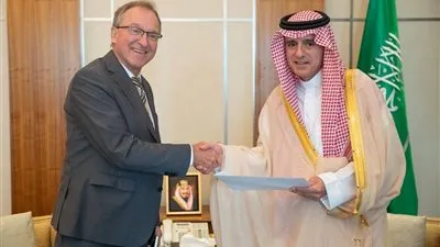 وزير الخارجية السعودى يستقبل سفير ألمانيا المعين لدى المملكة