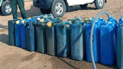 ضبط عاطل لتجميعه21 طنً من المواد البترولية قبل بيعها بالسوق السوداء في الخانكة