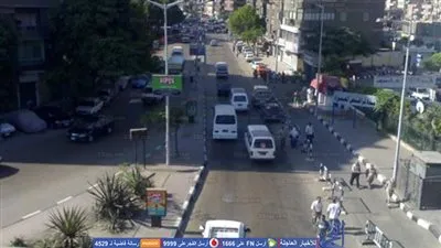 انسياب مروري بمحاور وشوارع القاهرة والجيزة