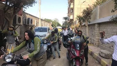 رالي تحدي عبور مصر يصل للمنيا